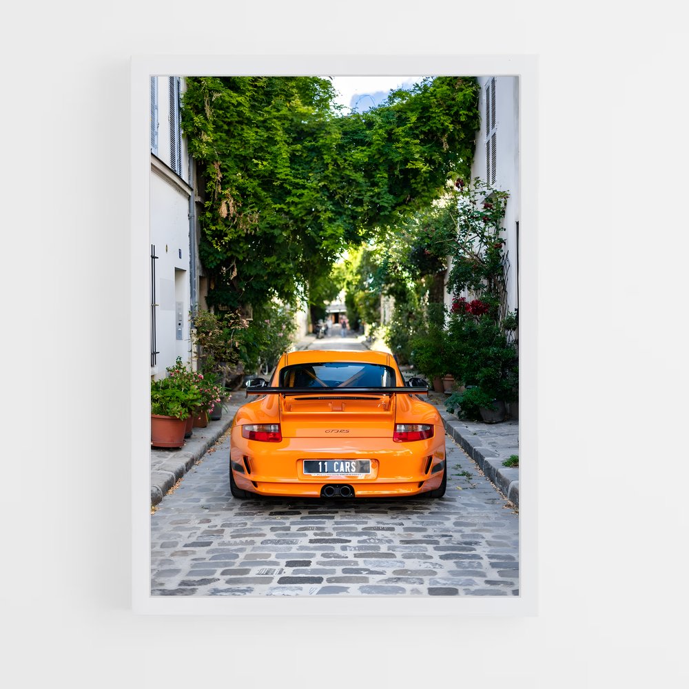 Poster San Francisco GT3 – affiche Porsche (vue 3)